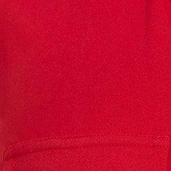 Disney Americana Minnie Mouse Daisy Stretch Challis Button Up Short Sleeve Blouse, JESTER RED, swatch