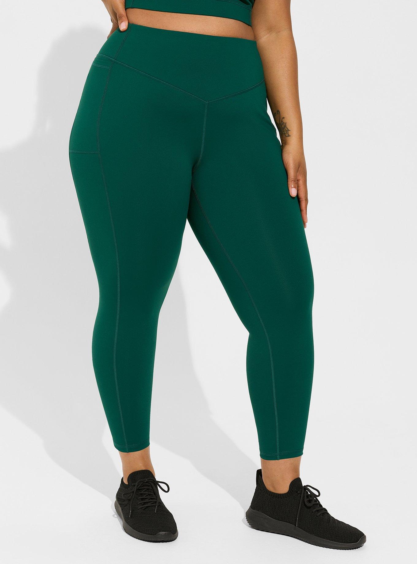 Lane Bryant Black High Rise Structured Compression Leggings Plus