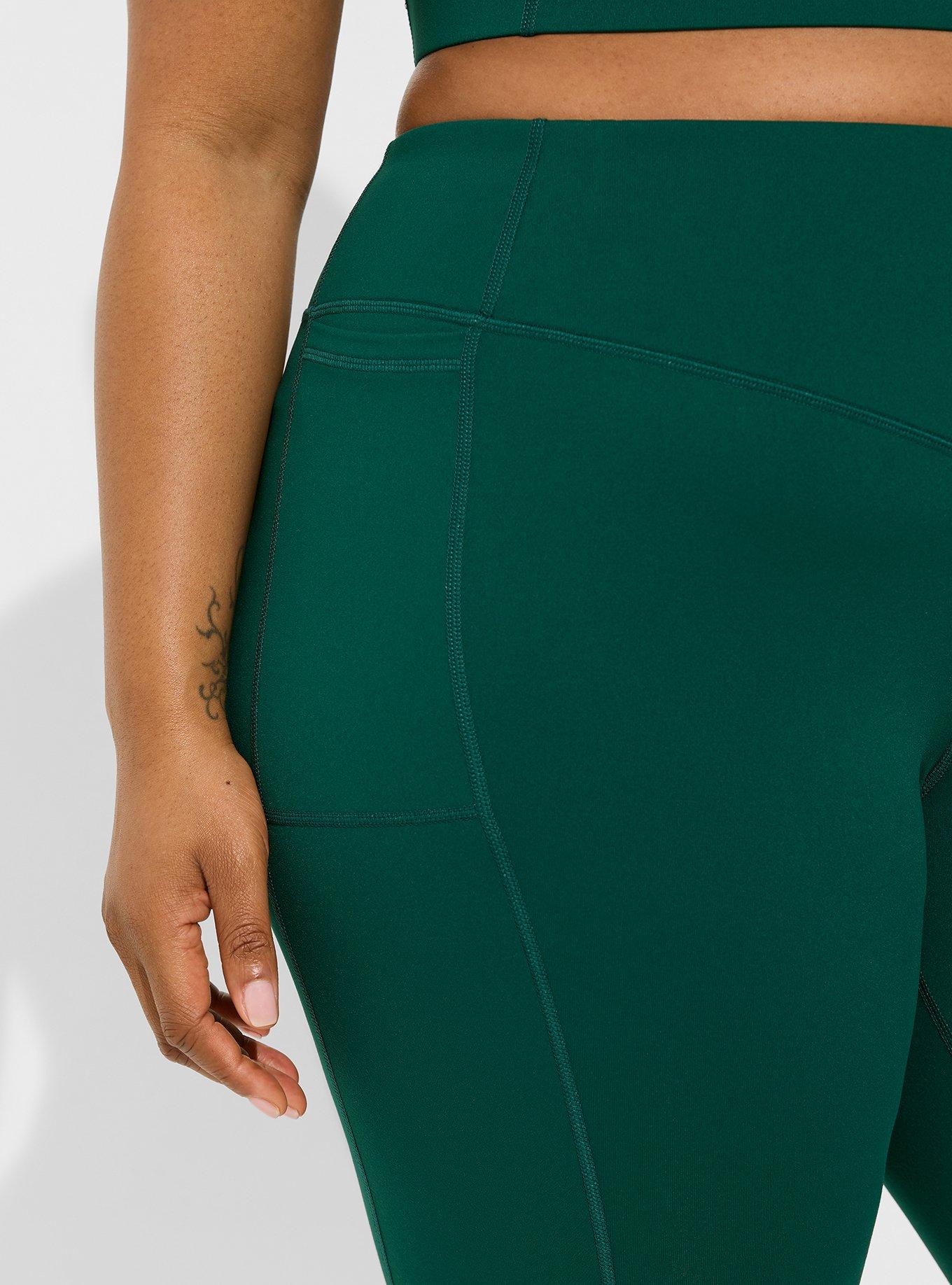 Plus Size - Performance Core Crop V Band Active Legging - Torrid