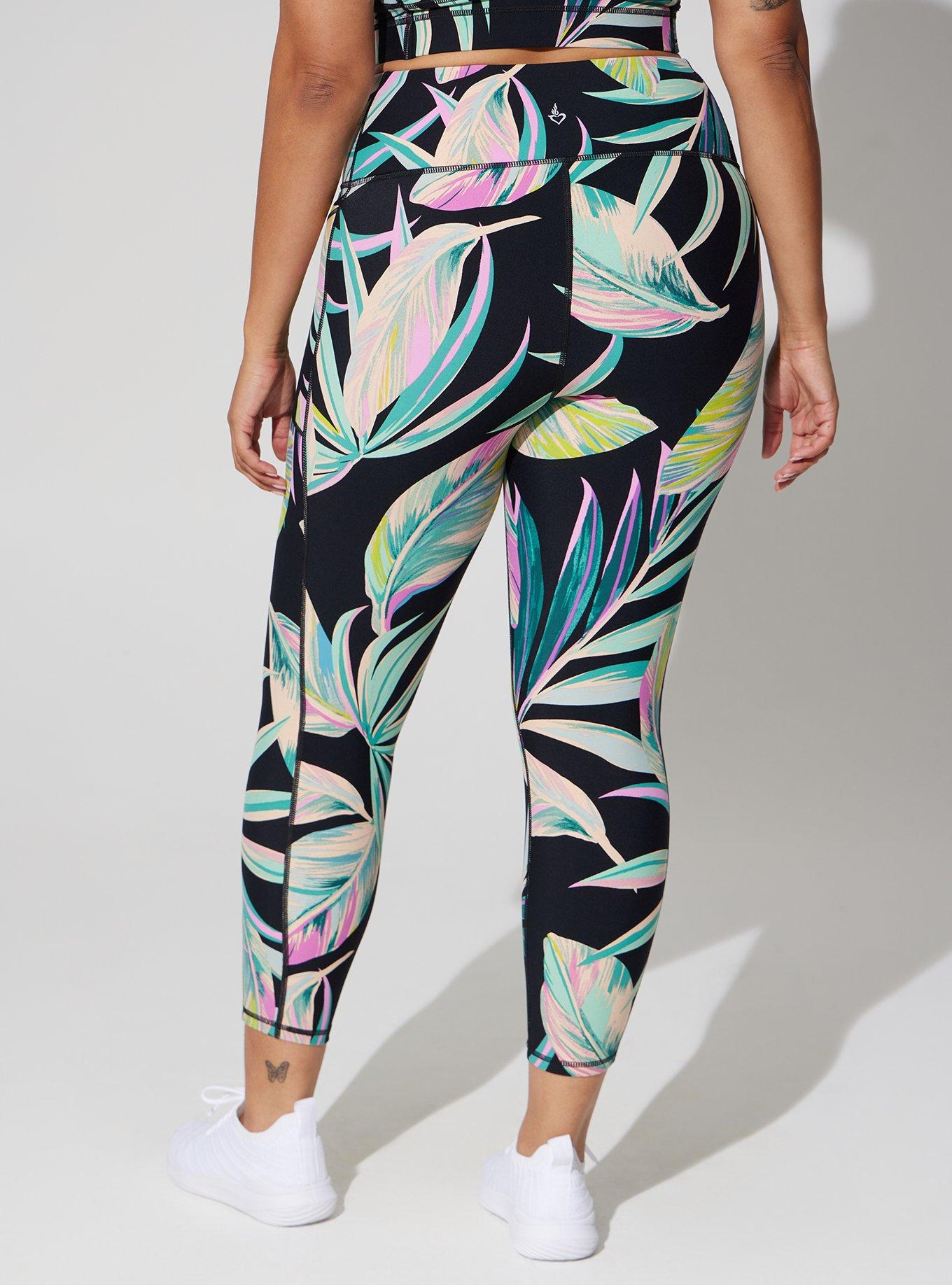 Plus Size - Performance Core Crop V Band Active Legging - Torrid