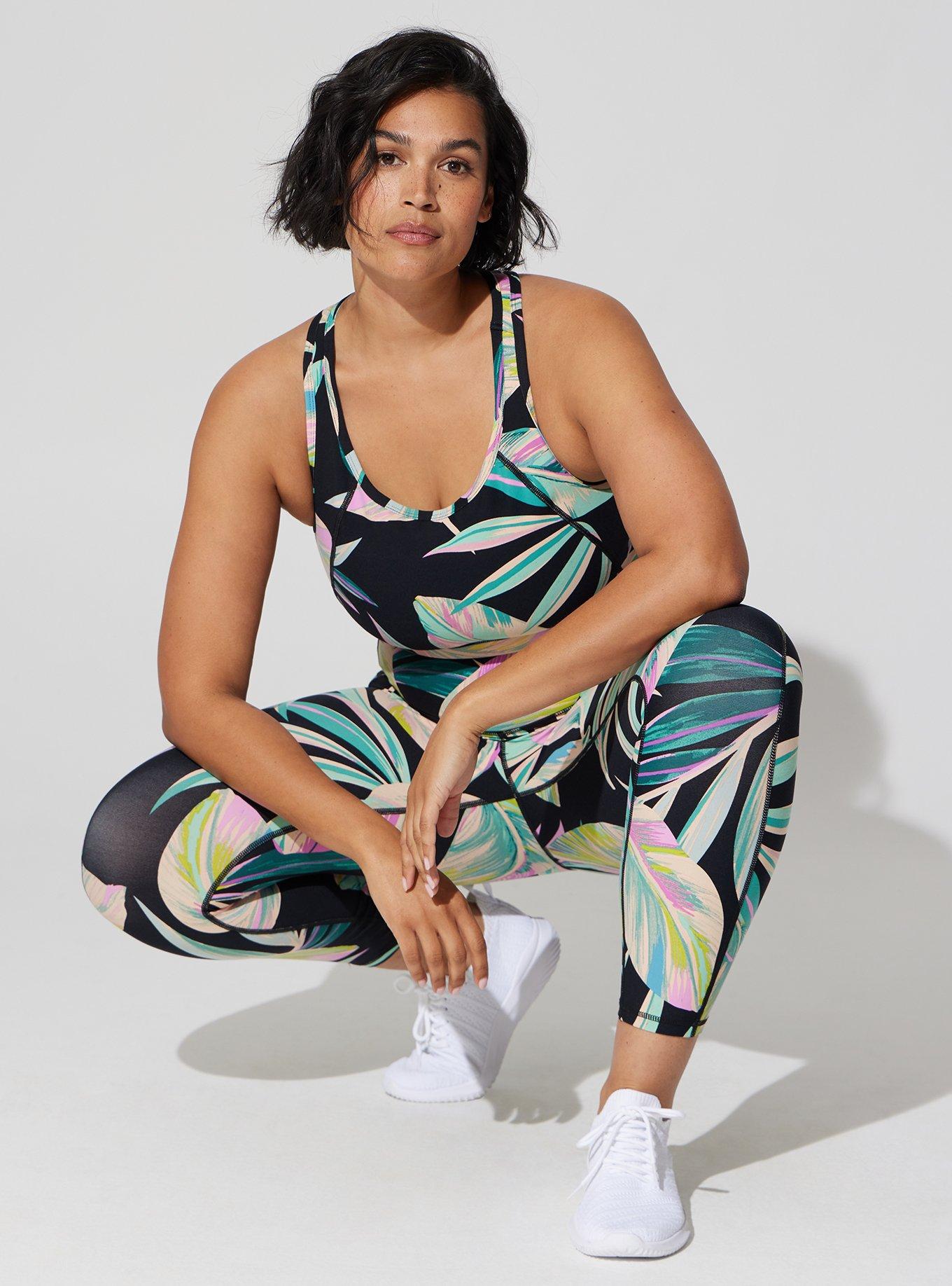 Plus Size - Performance Core Crop Strappy Back Active Legging - Torrid