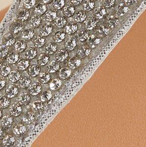 Elastic Band With Bow Detail Sandal (WW), SILVER, swatch