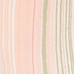 Mini Stretch Challis Hi-Low Dress, SANDSTONE STRIPE, swatch