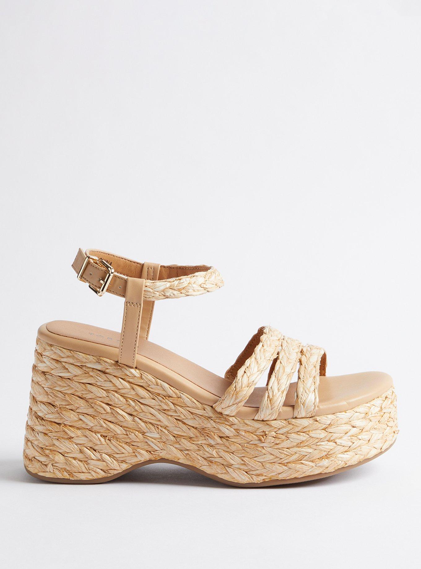 All Over Raffia Platform Wedge (WW