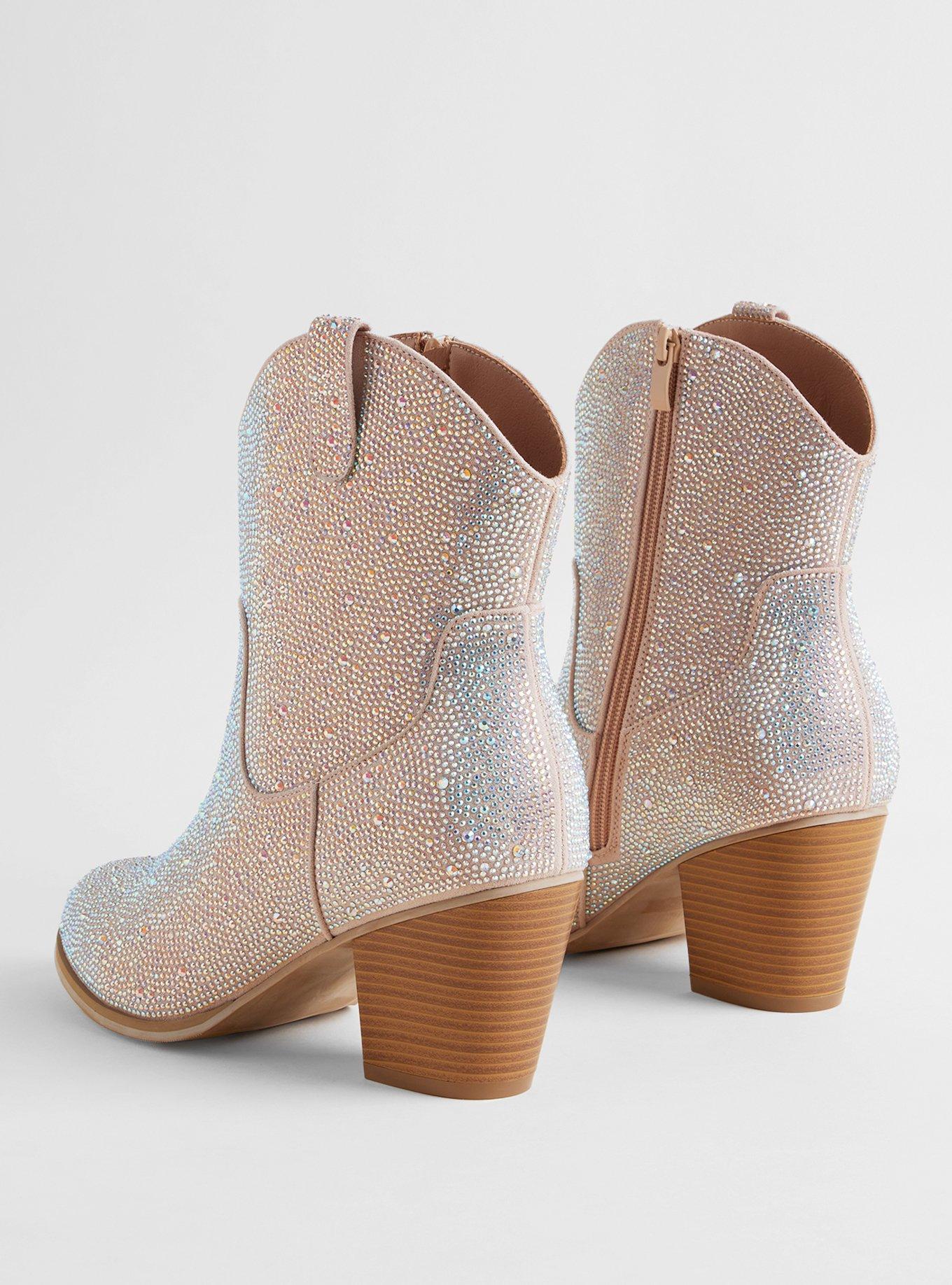 Dallas Cowboy Boot - Gold - GLITTER FASHION