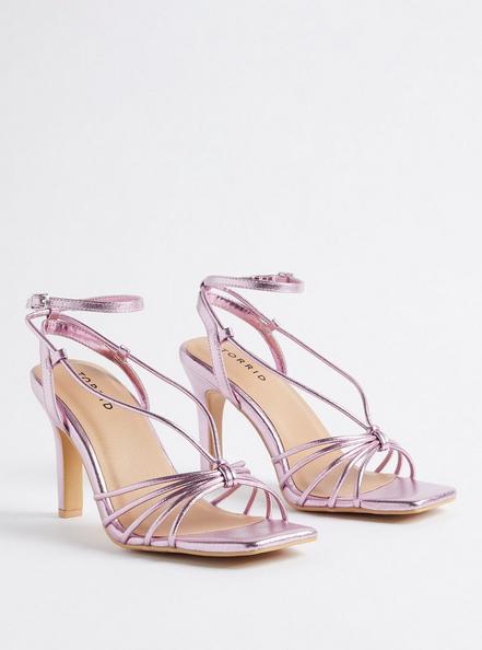 Strappy Single Sole Sandal (WW), PINK, hi-res