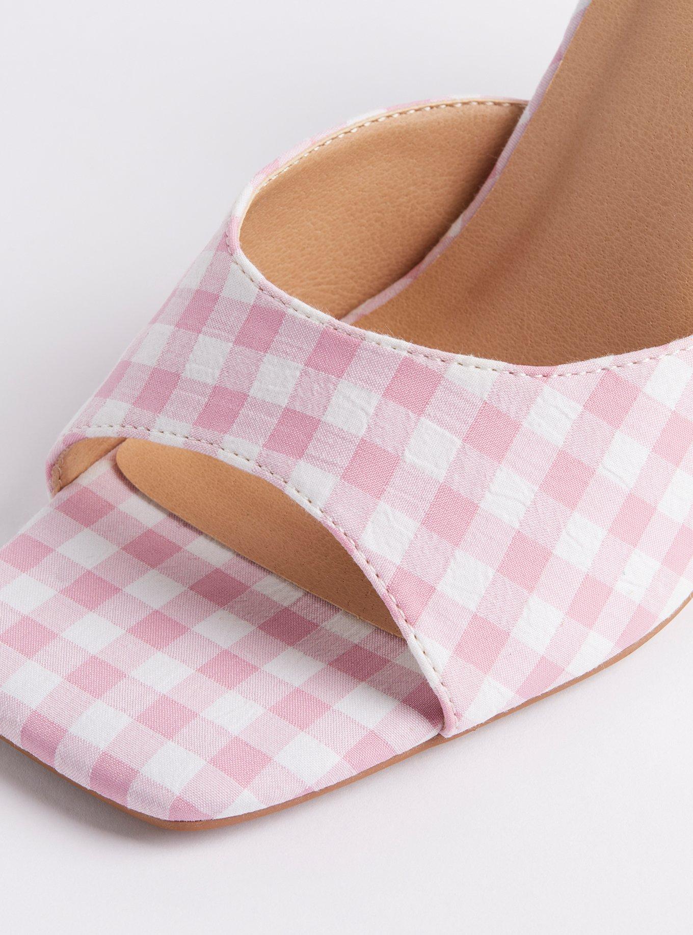 Square Toe Mule (WW), PINK, alternate