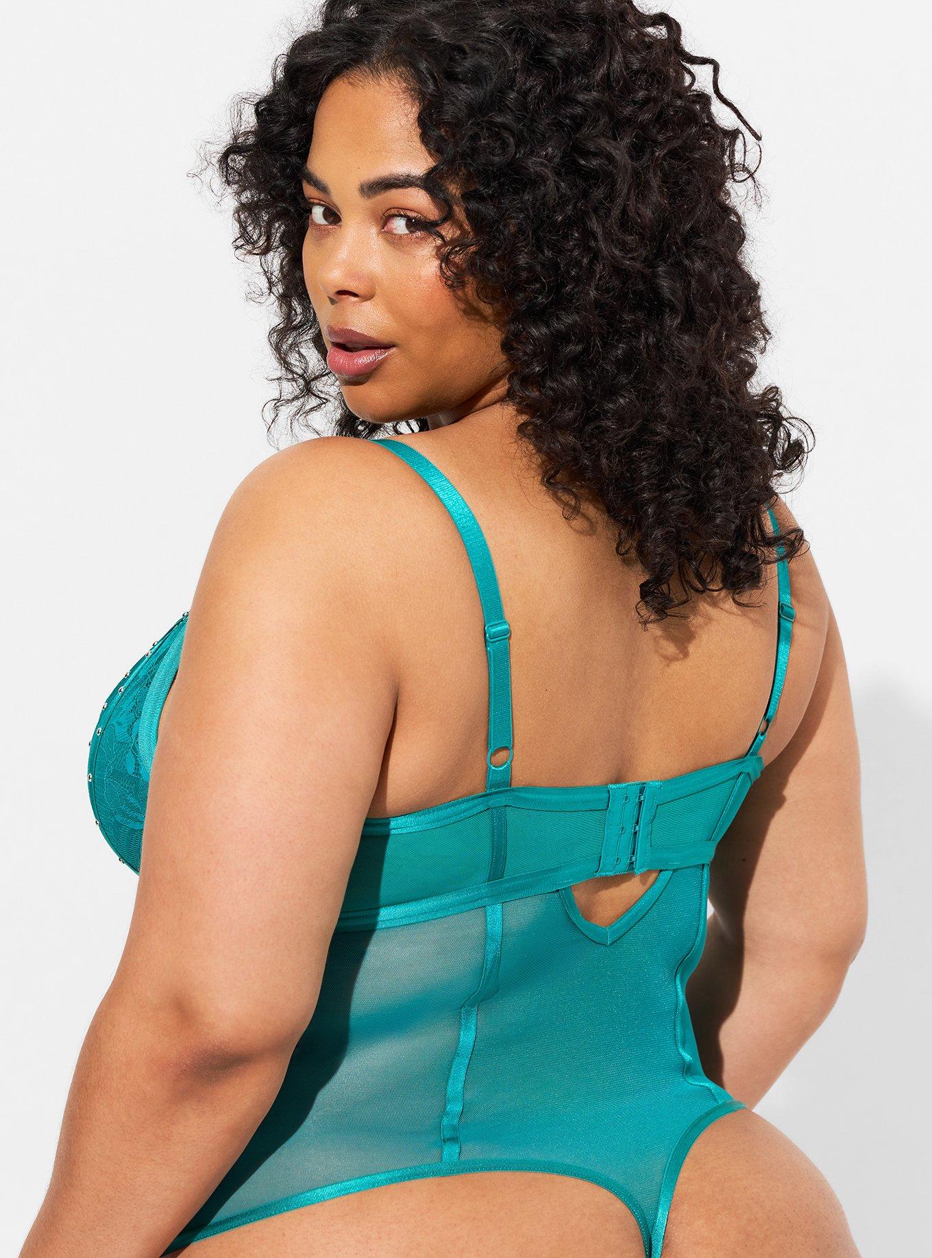 TORRID Studs And Lace Bralette