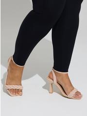 Plus Size Braided Mid Heel Sandal (WW), BLUSH, alternate