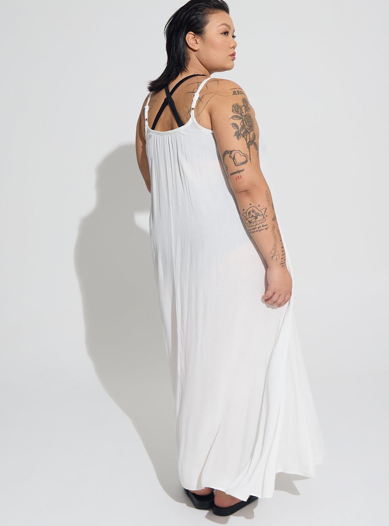 Plus Size - Maxi Gauze Beach Dress - Torrid