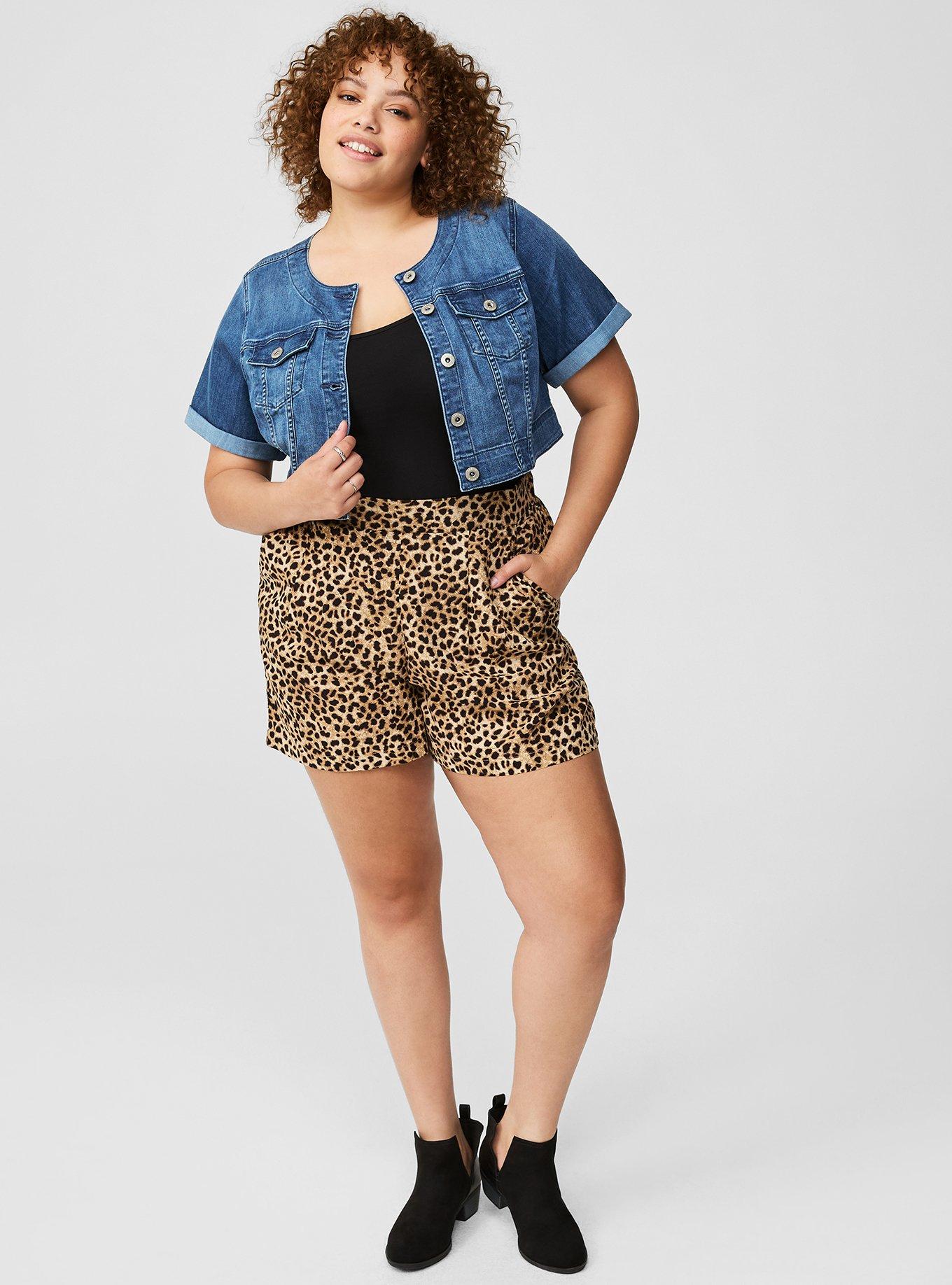 Plus Size - Denim Crop Bolero - Torrid