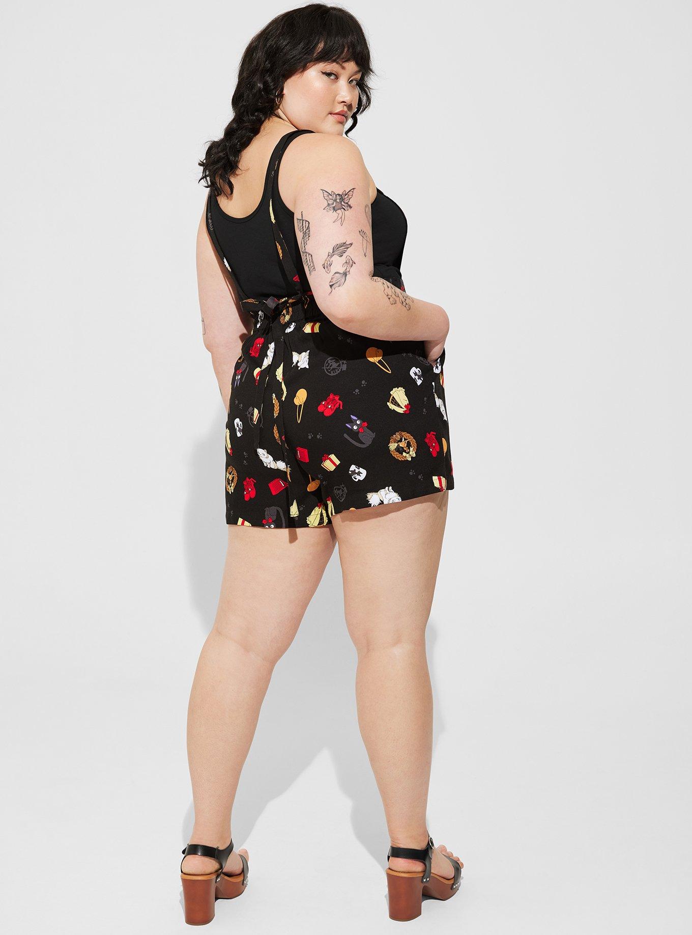 Torrid shortalls hot sale