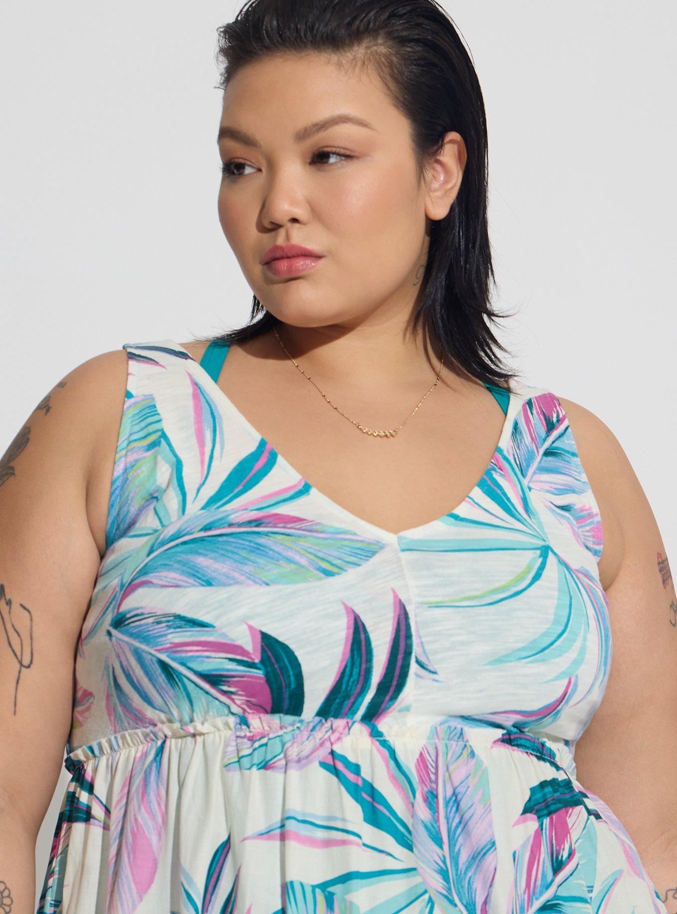 Cute plus size sales beach clothes