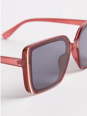 Square Smoke Lens Sunglasses, , alternate