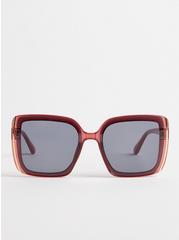 Square Smoke Lens Sunglasses, , hi-res