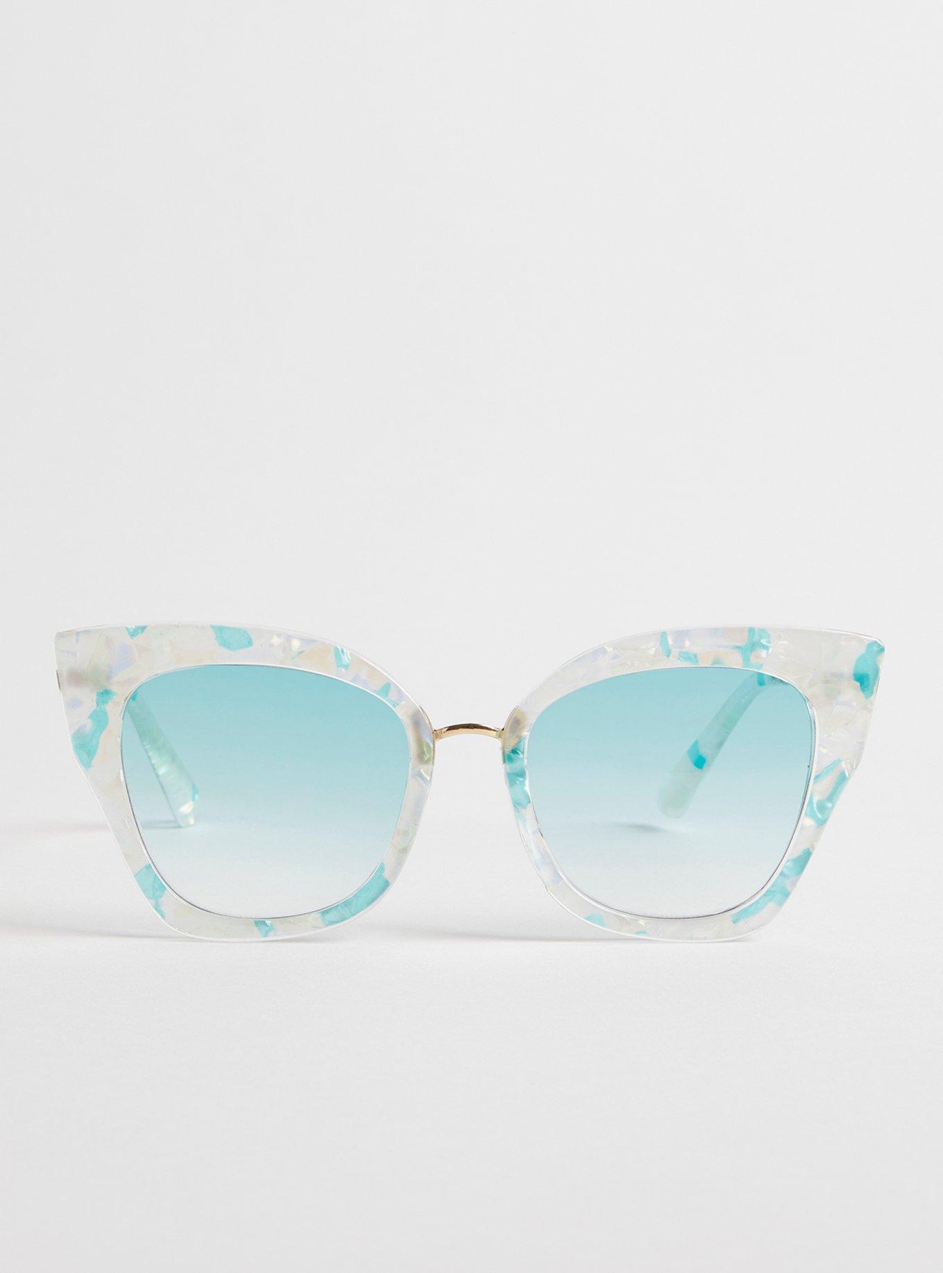 Plus size cateye ombre lens sunglasses torrid