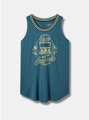 Plus Size Warner Bros Harry Potter Classic Fit Scoop Neck Tank Top, HYDRO TEAL, hi-res