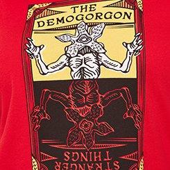 Plus Size Netflix Stranger Things Demogorgon Classic Fit Scoop Neck Tank Top Licensed, RED, swatch