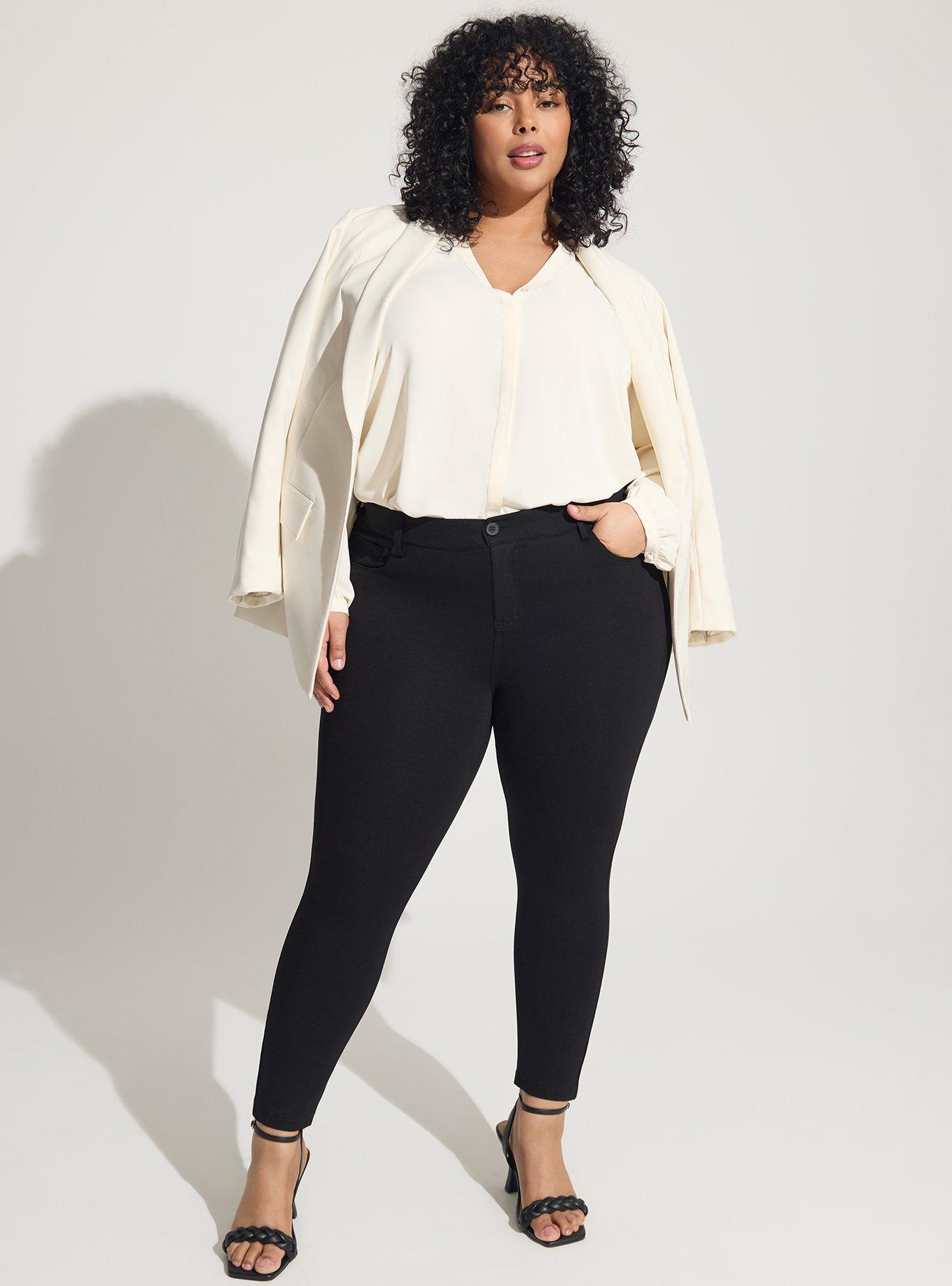 Studio Crepe De Chine Button Front Long Sleeve Blouse