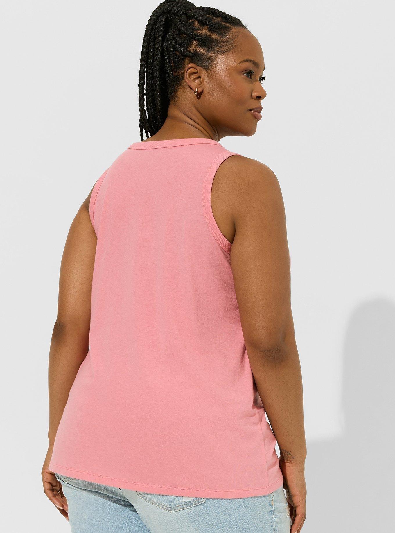 Plus Size - Girlfriend Signature Jersey V-Neck Tank - Torrid