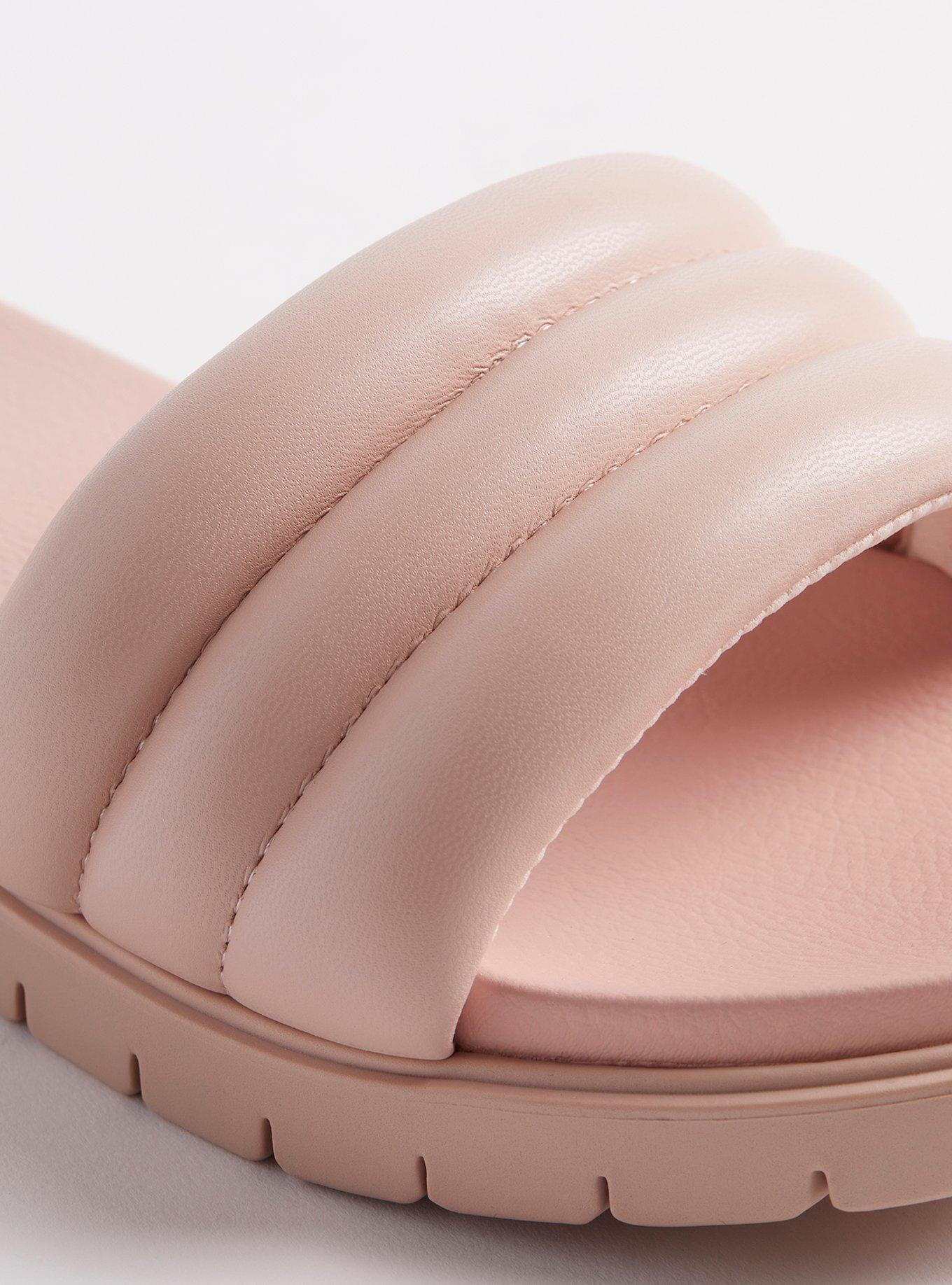 Flexible Outsole Slide (WW), BLUSH, alternate