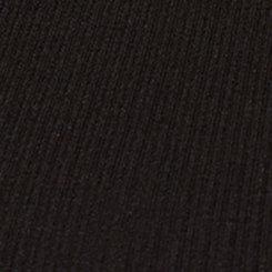 Everyday Rib Scoop Neck Hook And Eye Tank, DEEP BLACK, swatch