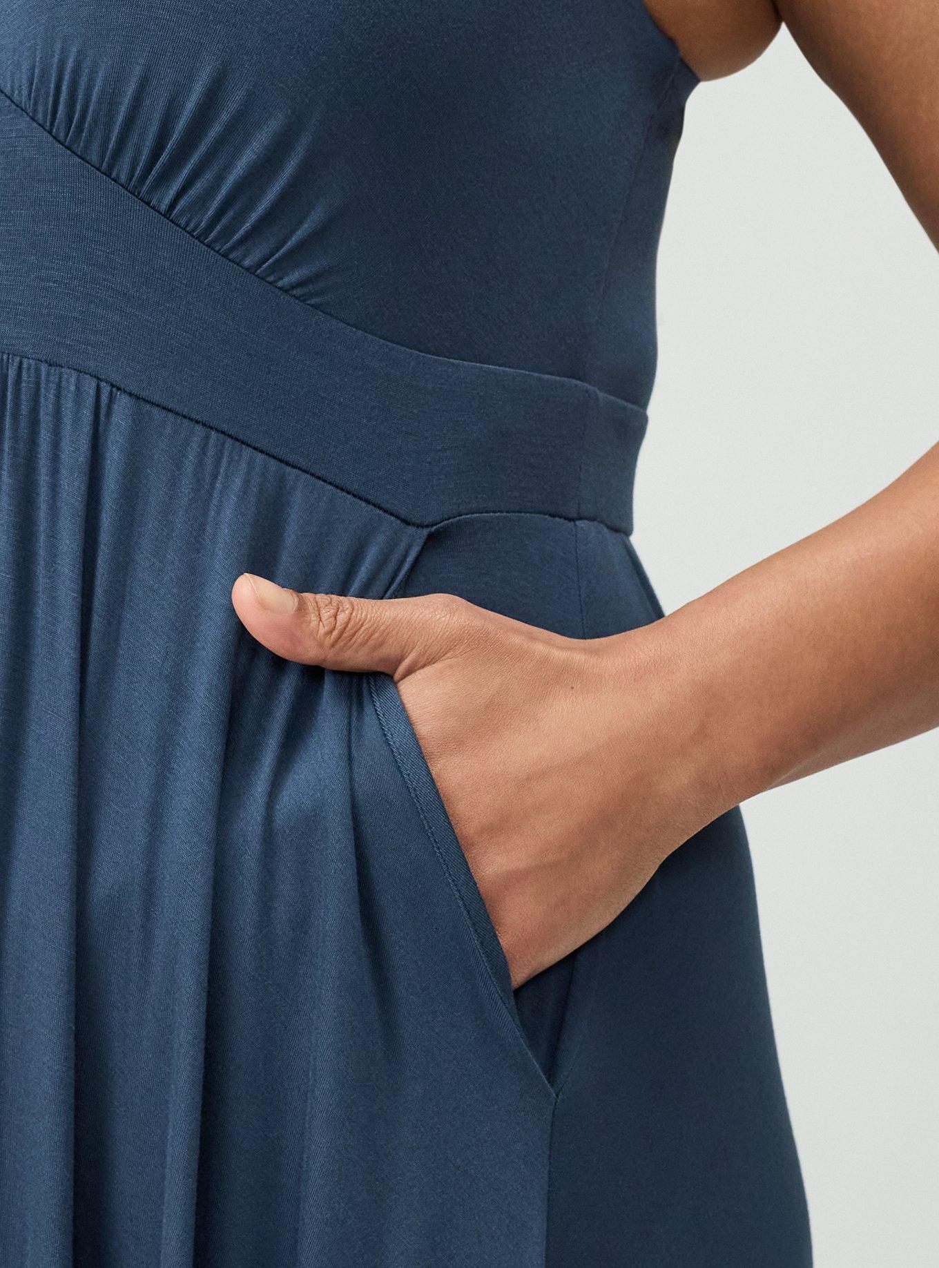 Tiered Maxi Dress, MIDNIGHT NAVY, alternate