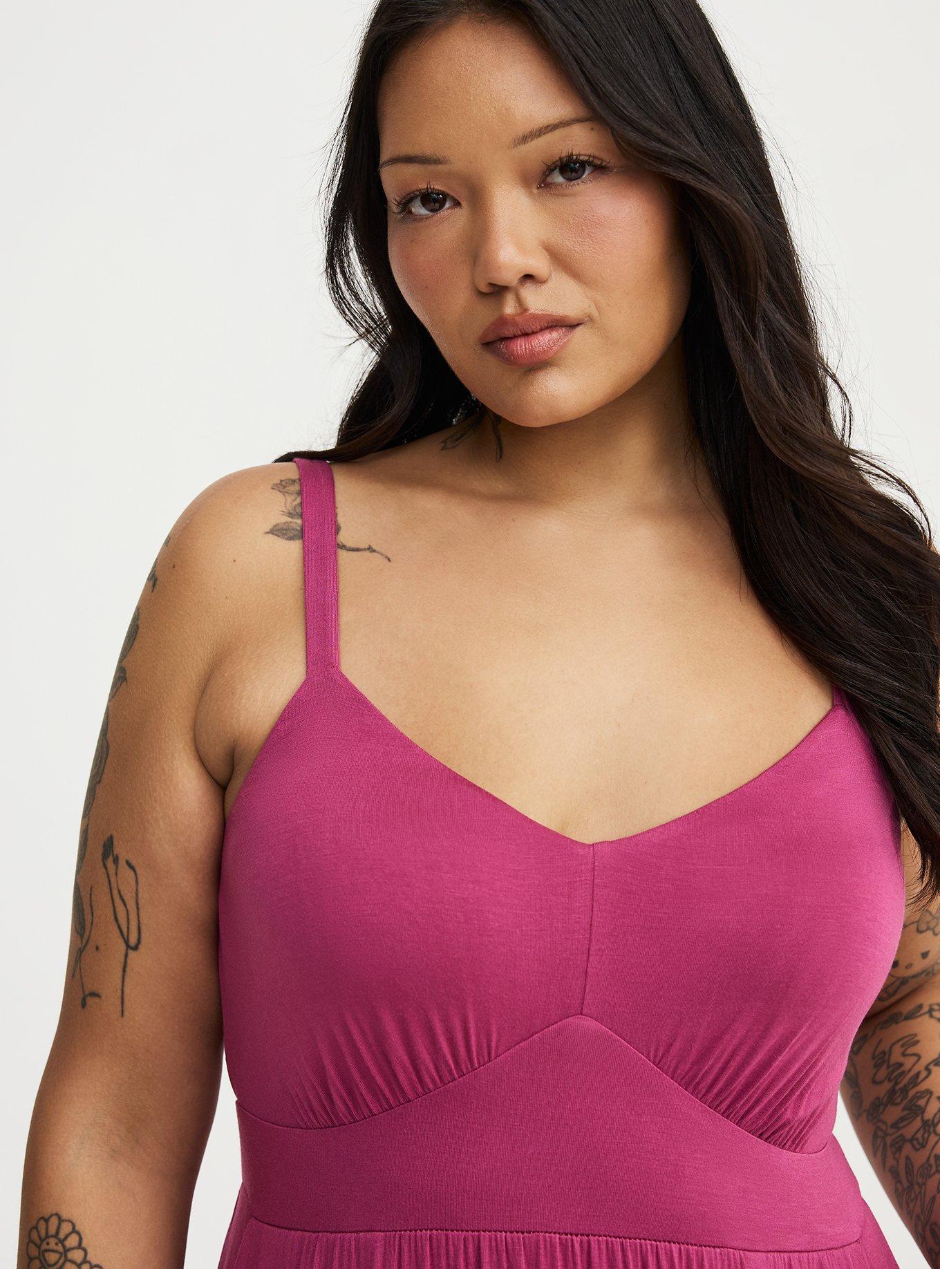 Tiered Maxi Dress, PLUM CASPIA, alternate