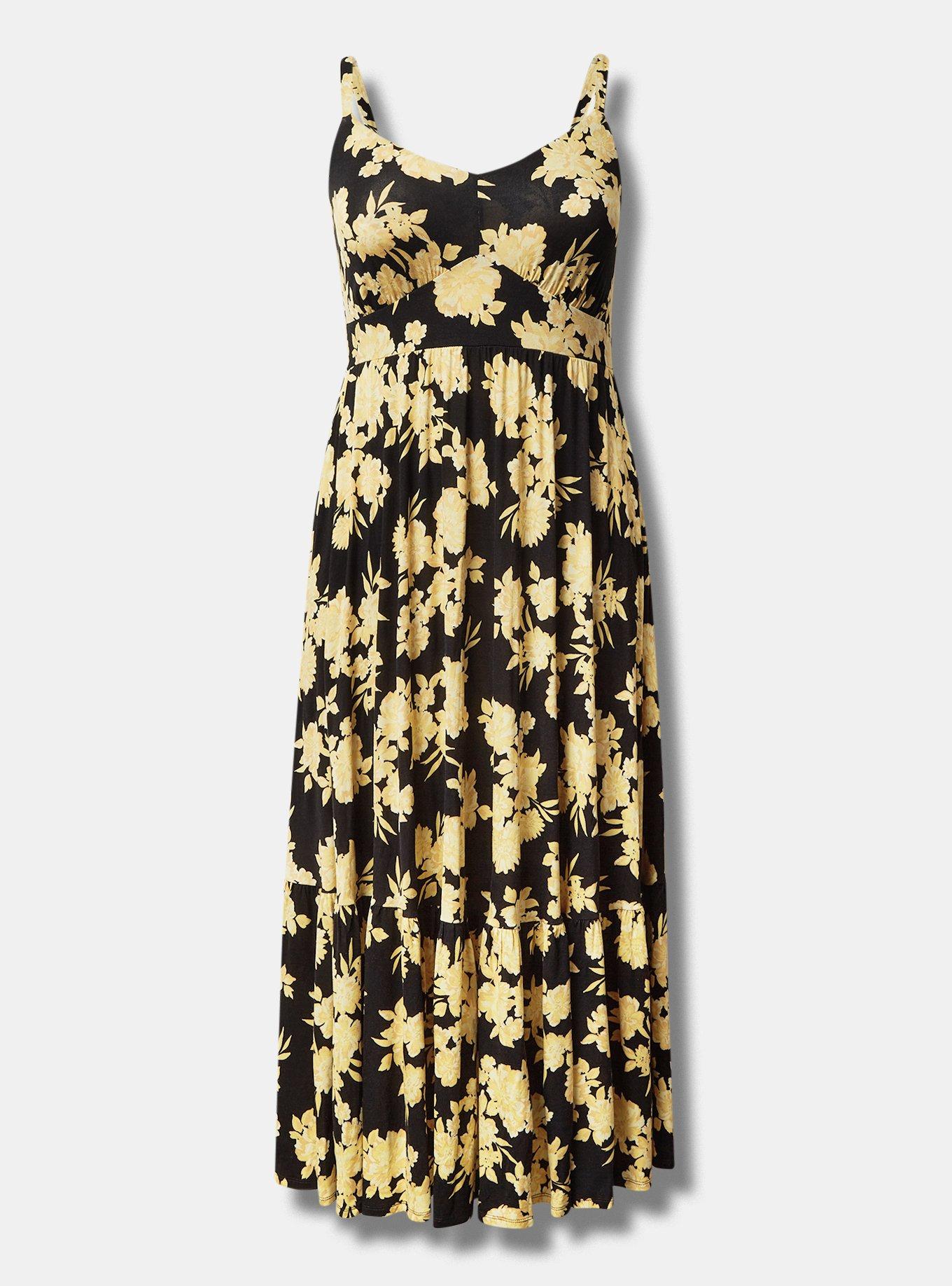 Plus Size Maxi Super Soft Tiered Dress Torrid