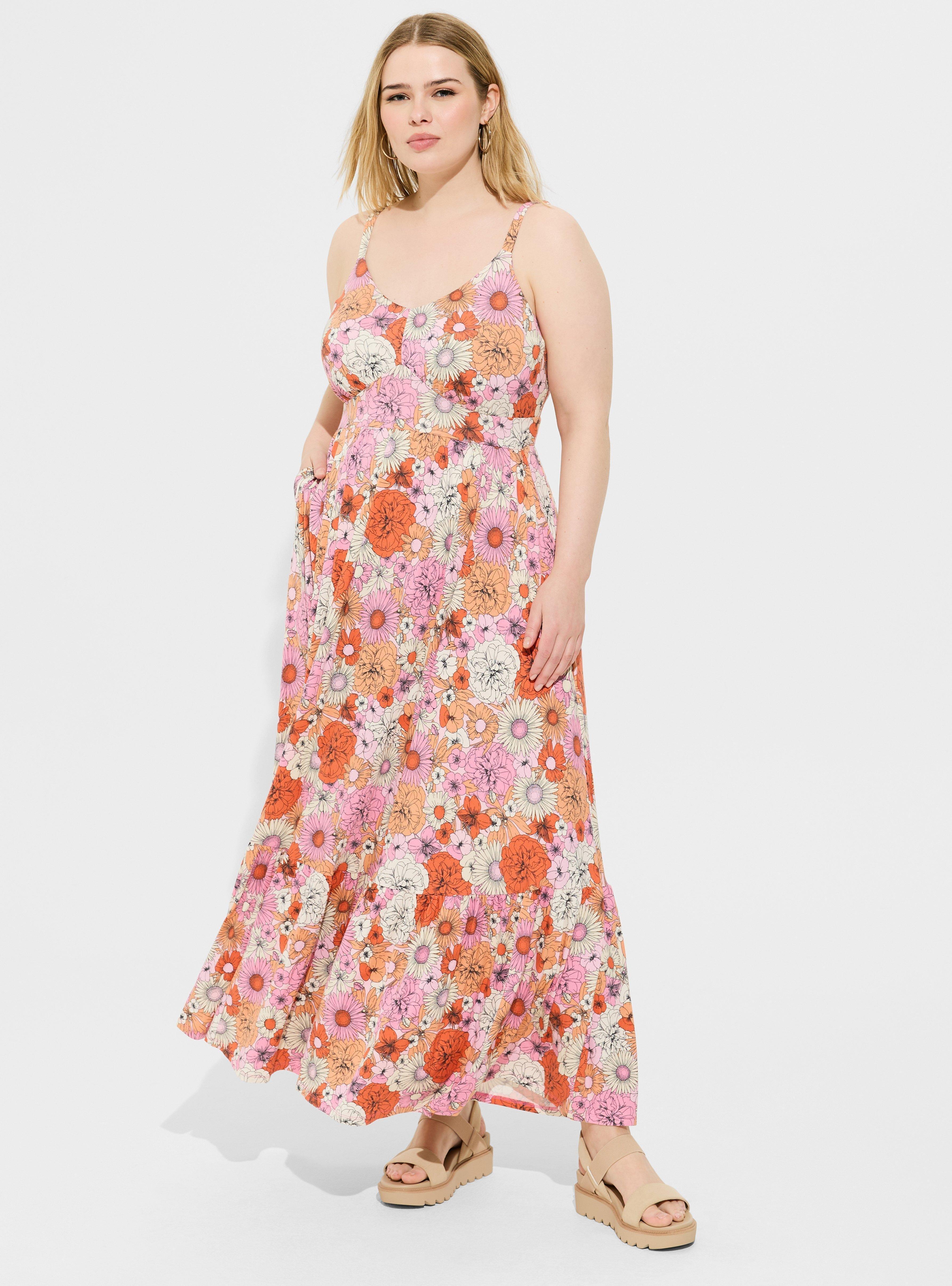 torrid plus size maxi dresses Plus Size - Tiered Maxi Dress