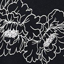 Plus Size Tiered Maxi Dress, OPTIMISTIC FLORAL BLACK, swatch