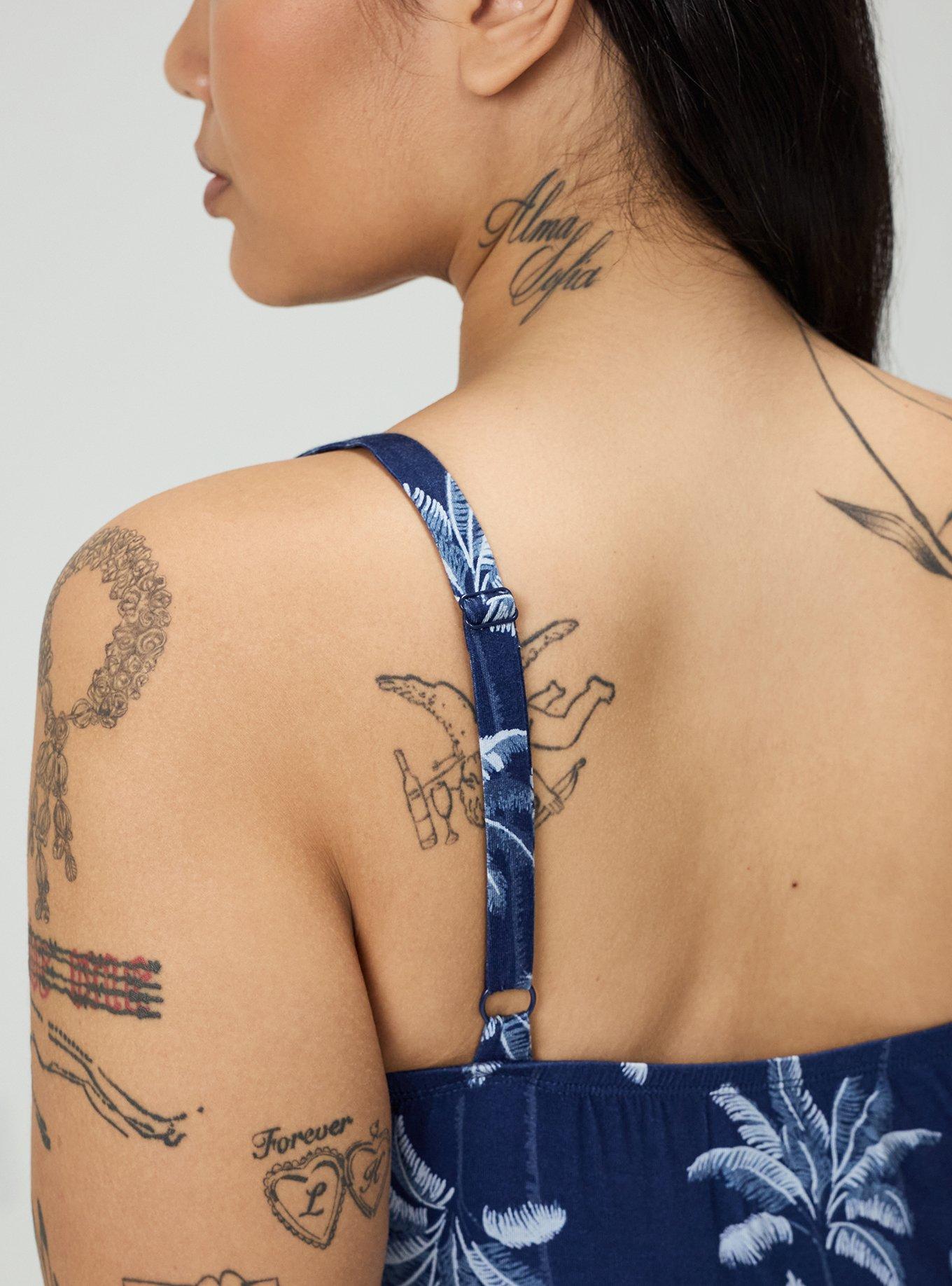 Tiered Maxi Dress, TROPICAL SHADOWS BLUE, alternate