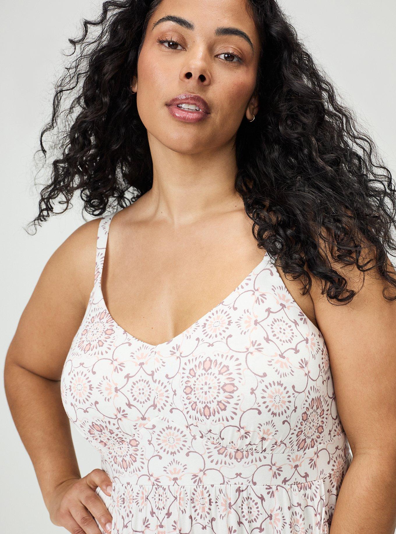 Tiered Maxi Dress, NAVAGATION MEDALLION PINK, alternate