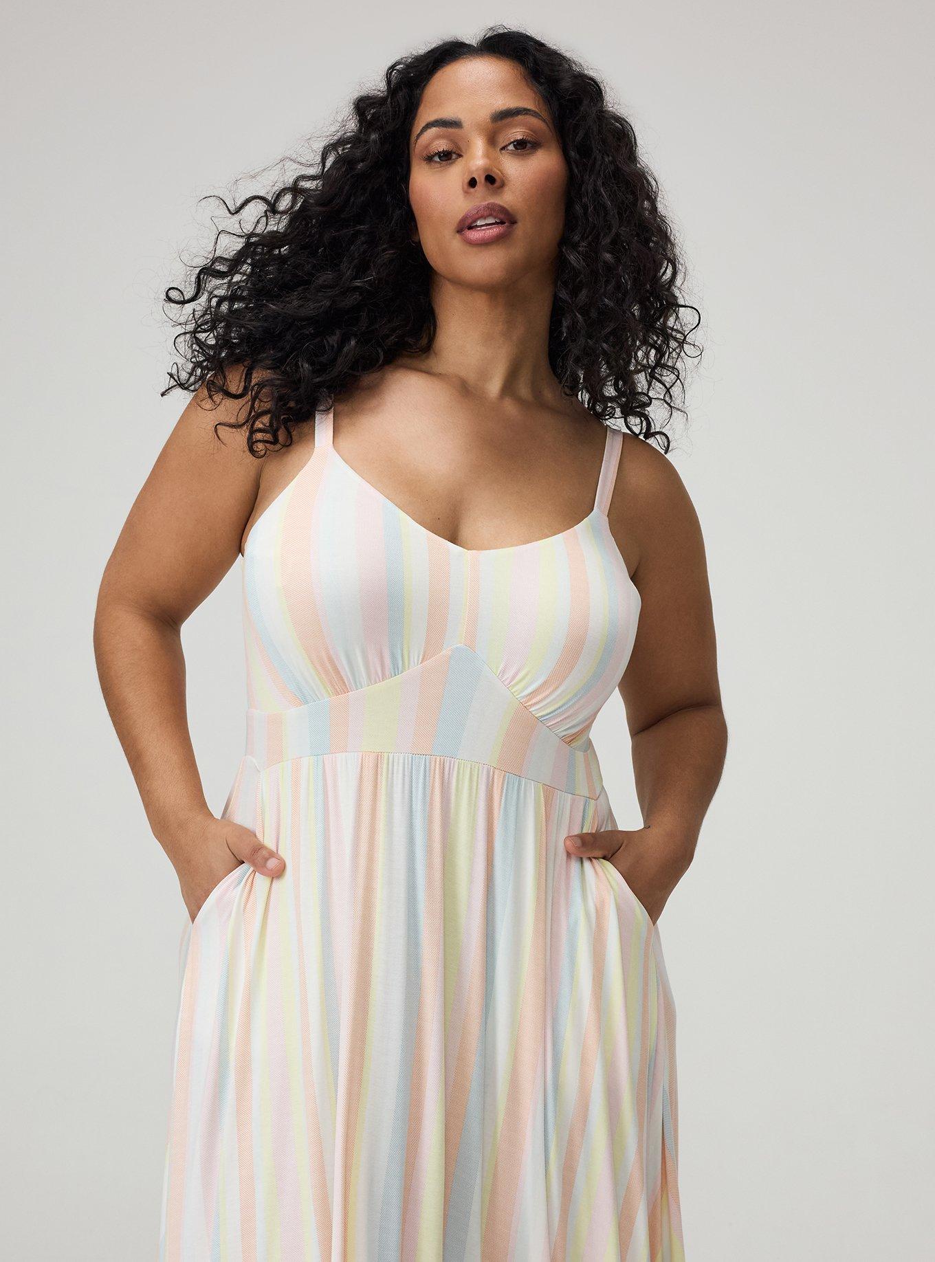 Plus Size - Tiered Maxi Dress - Torrid