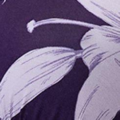 Tiered Maxi Dress, SHADE LILIES FLORAL PURPLE, swatch