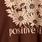 Positive Vibes Relaxed Fit Cotton Jersey Crew Neck Long Sleeve Crop Tee, BROWN, swatch