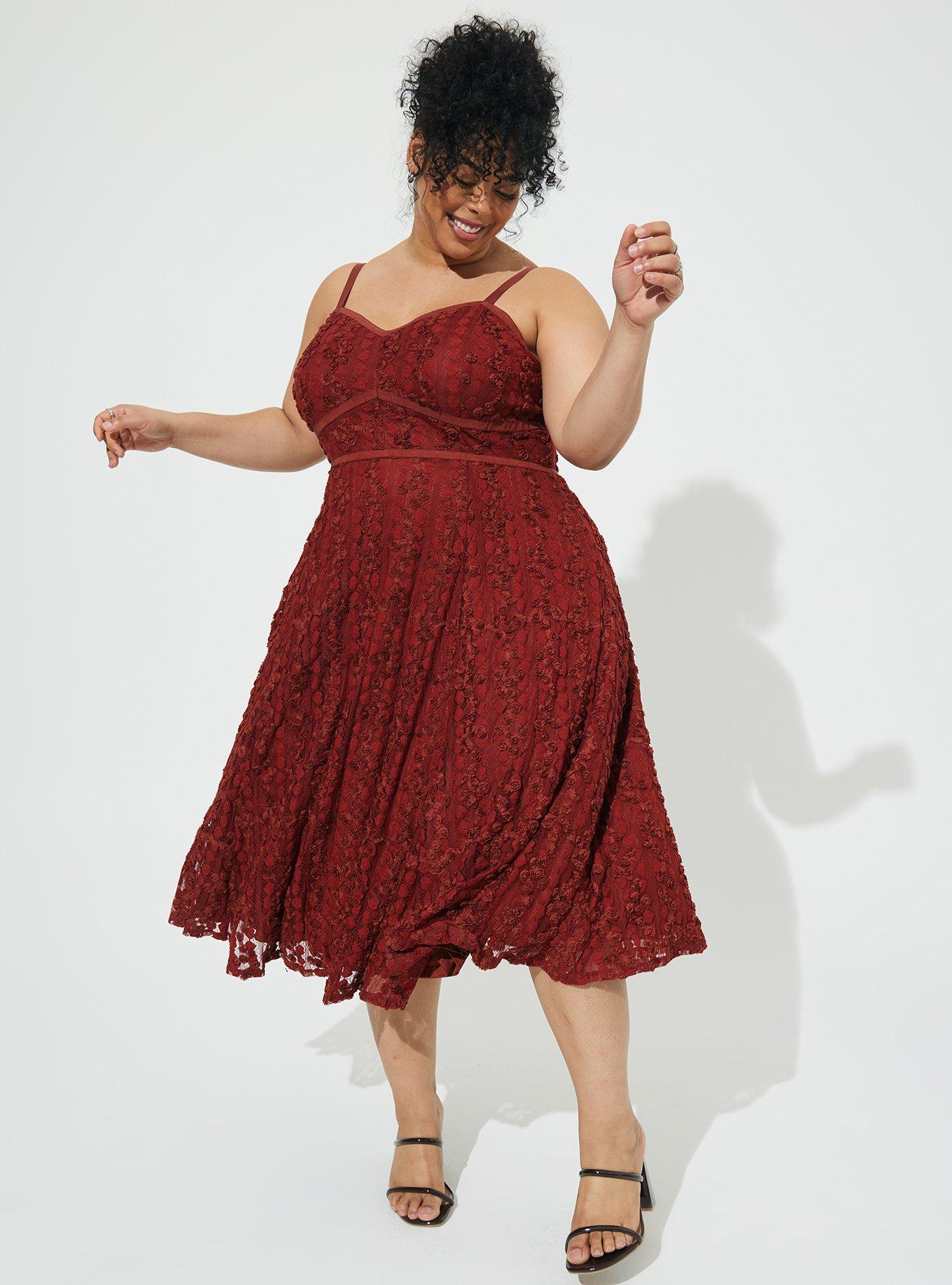 Torrid plus store size dresses