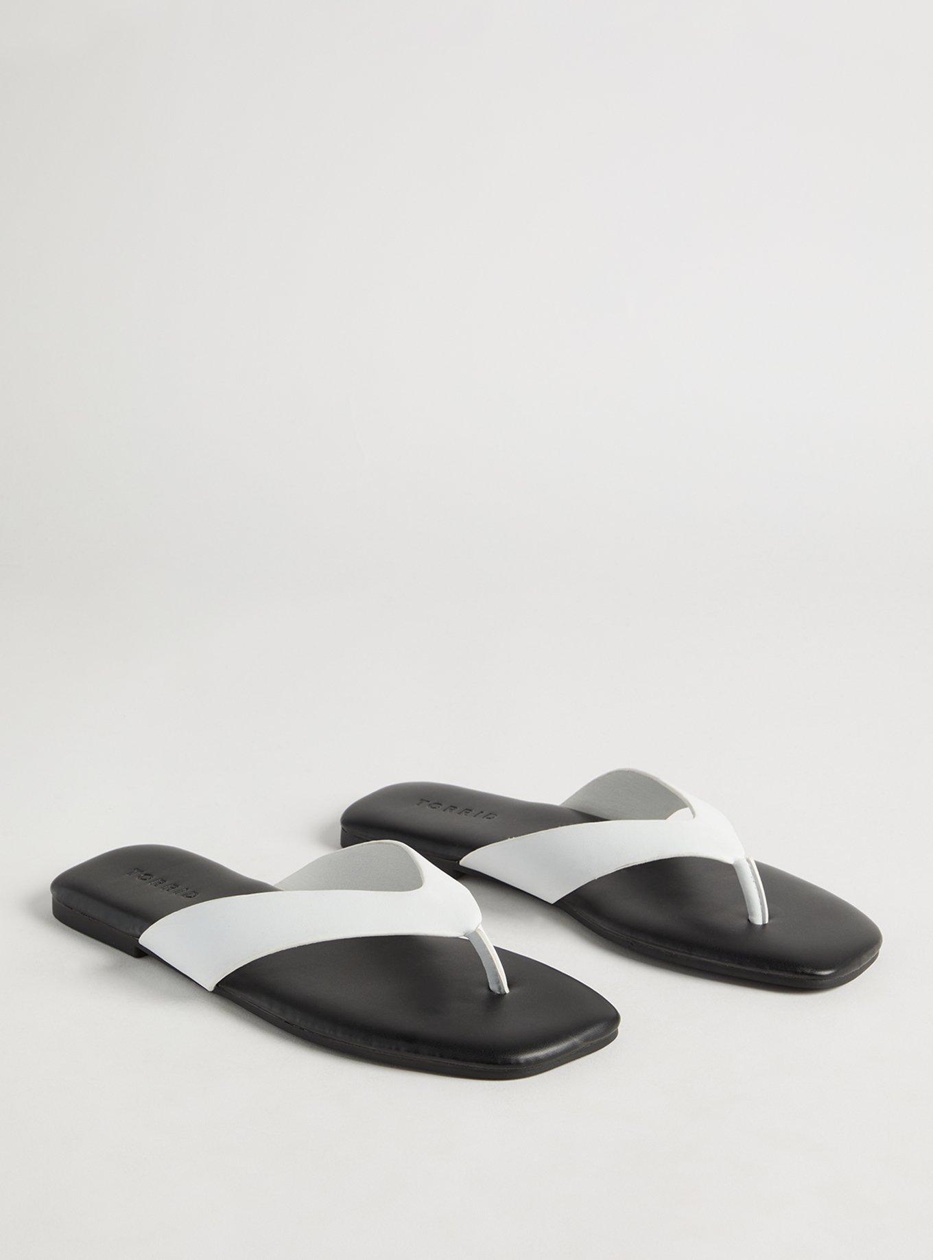 Square Toe Flip-Flop (WW)