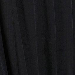 Plus Size Maxi Textured Woven Double Slit Dress, DEEP BLACK, swatch
