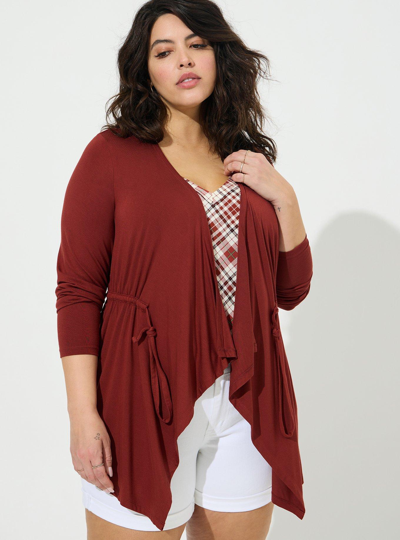 Plus Size - Super Soft Cinch Front Anorak - Torrid