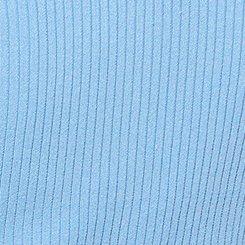 Plus Size Ribbed Shrug Short Sleeve Sweater, BLISSFUL BLUE, swatch