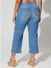 Crop Wide Leg Vintage Stretch Mid-Rise Jean, INTERLUDE, alternate