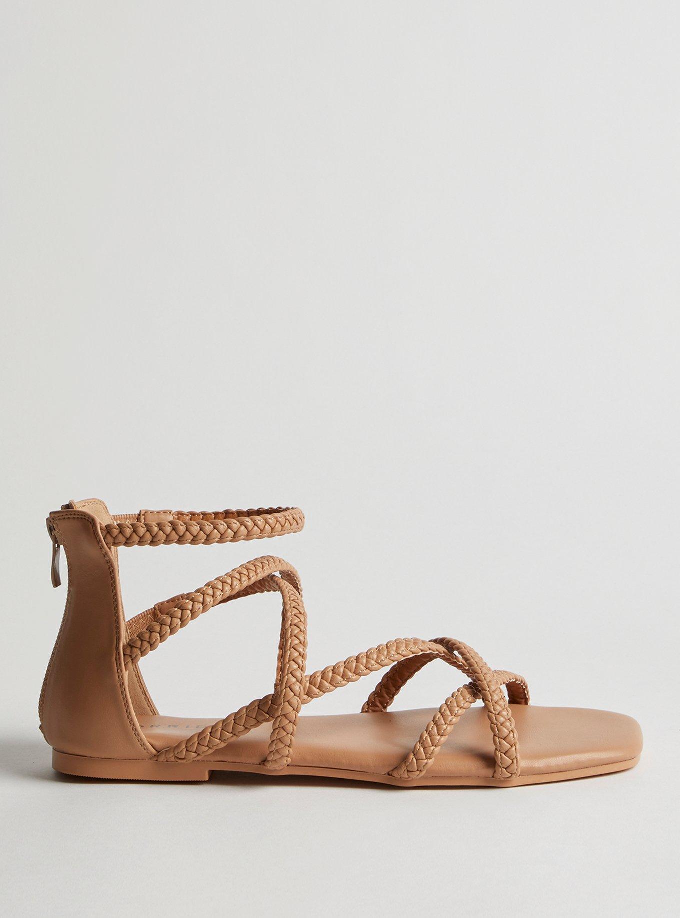 Plus Size Braided Gladiator Sandal (WW) Torrid