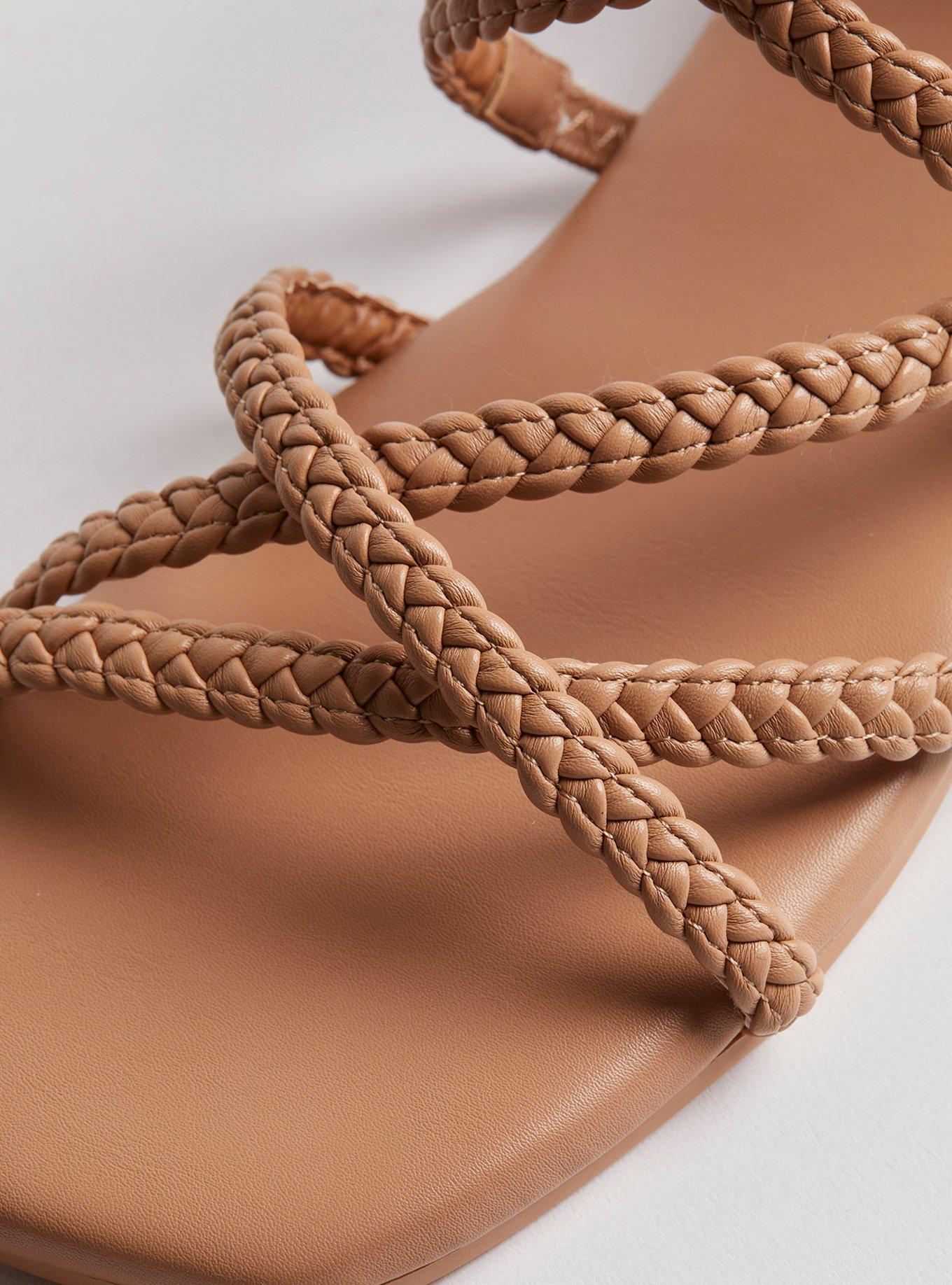 Plus Size Braided Gladiator Sandal (WW) Torrid