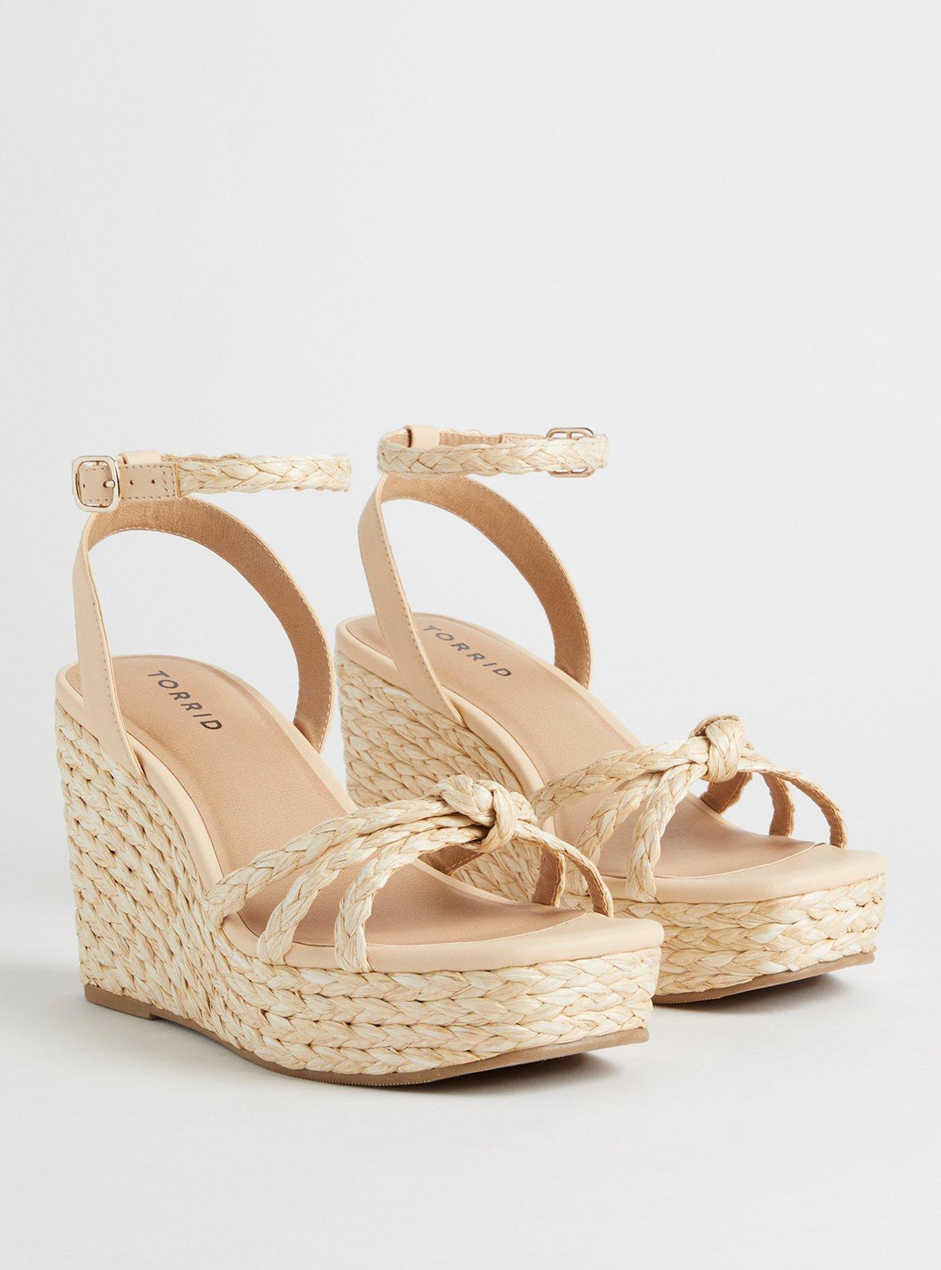 Torrid store wedge sandals