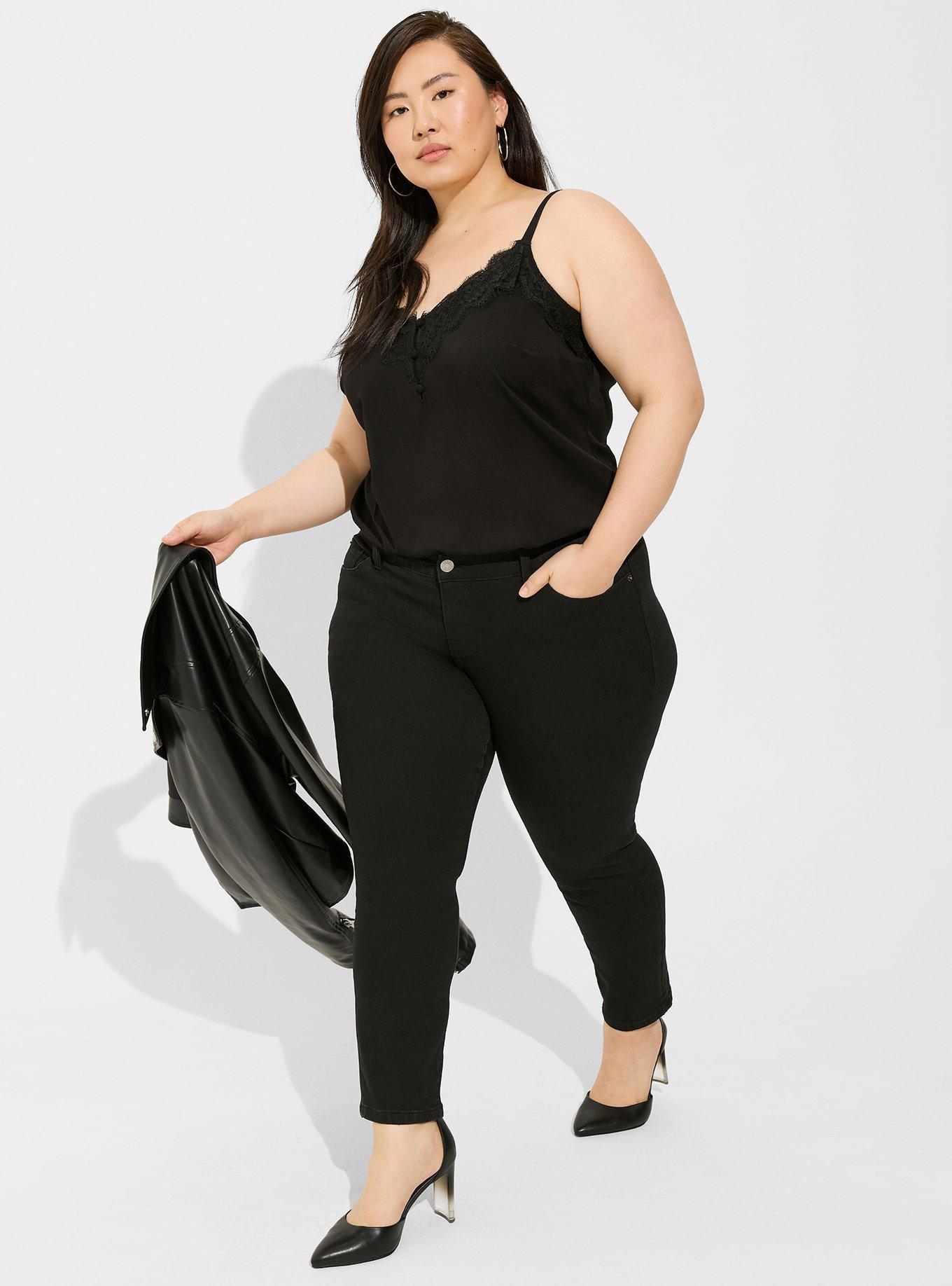 Plus Size - Sky High Flare Super Soft Jean - Torrid