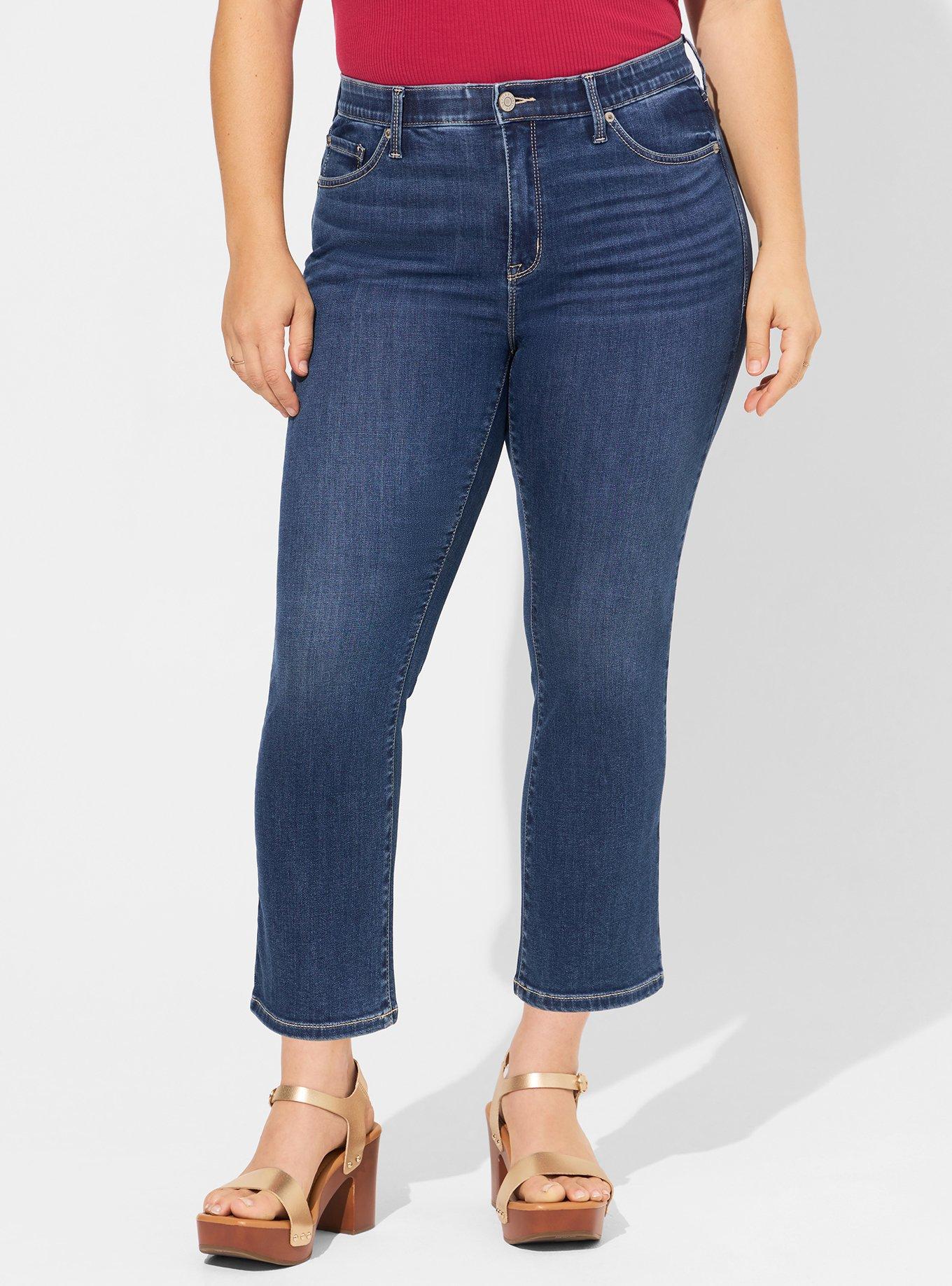 Plus Size - Sky High Flare Super Soft Jean - Torrid