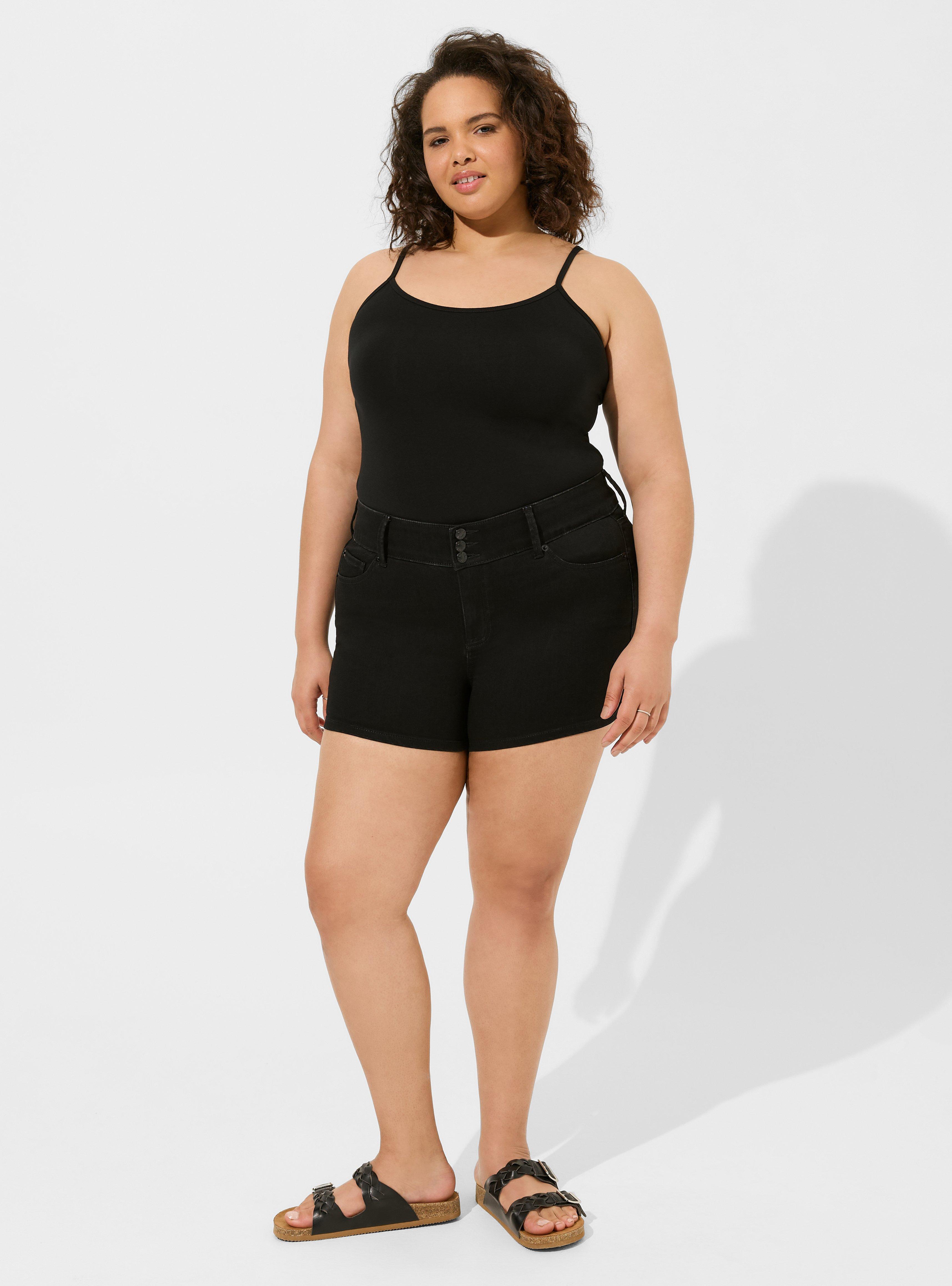 Jegging shorts store plus size