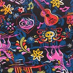 Plus Size Disney Pixar Coco Super Soft Dolman Sleeve Romper, MULTI, swatch
