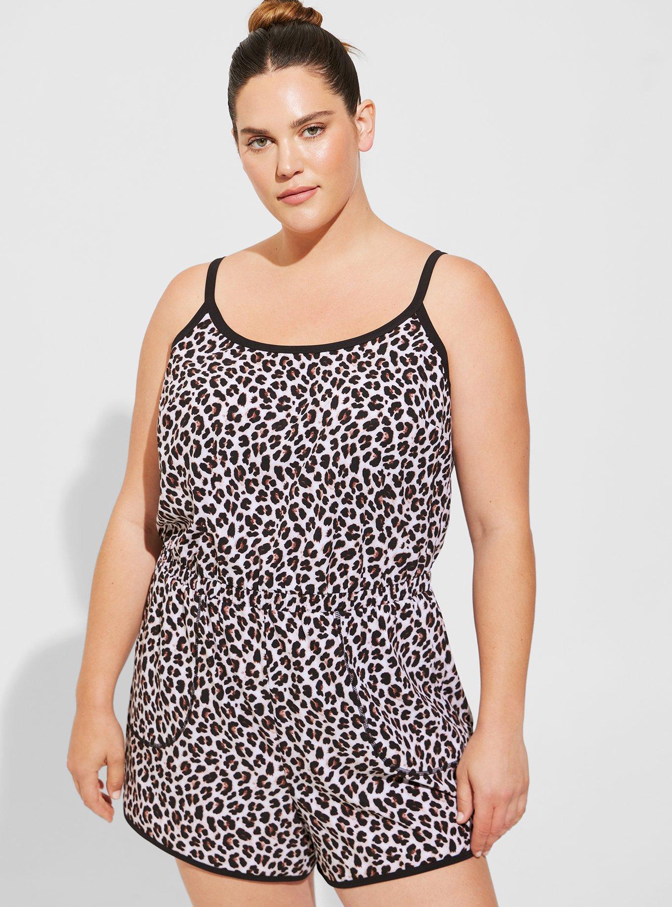 Plus Size - Wireless Swim Romper - Torrid